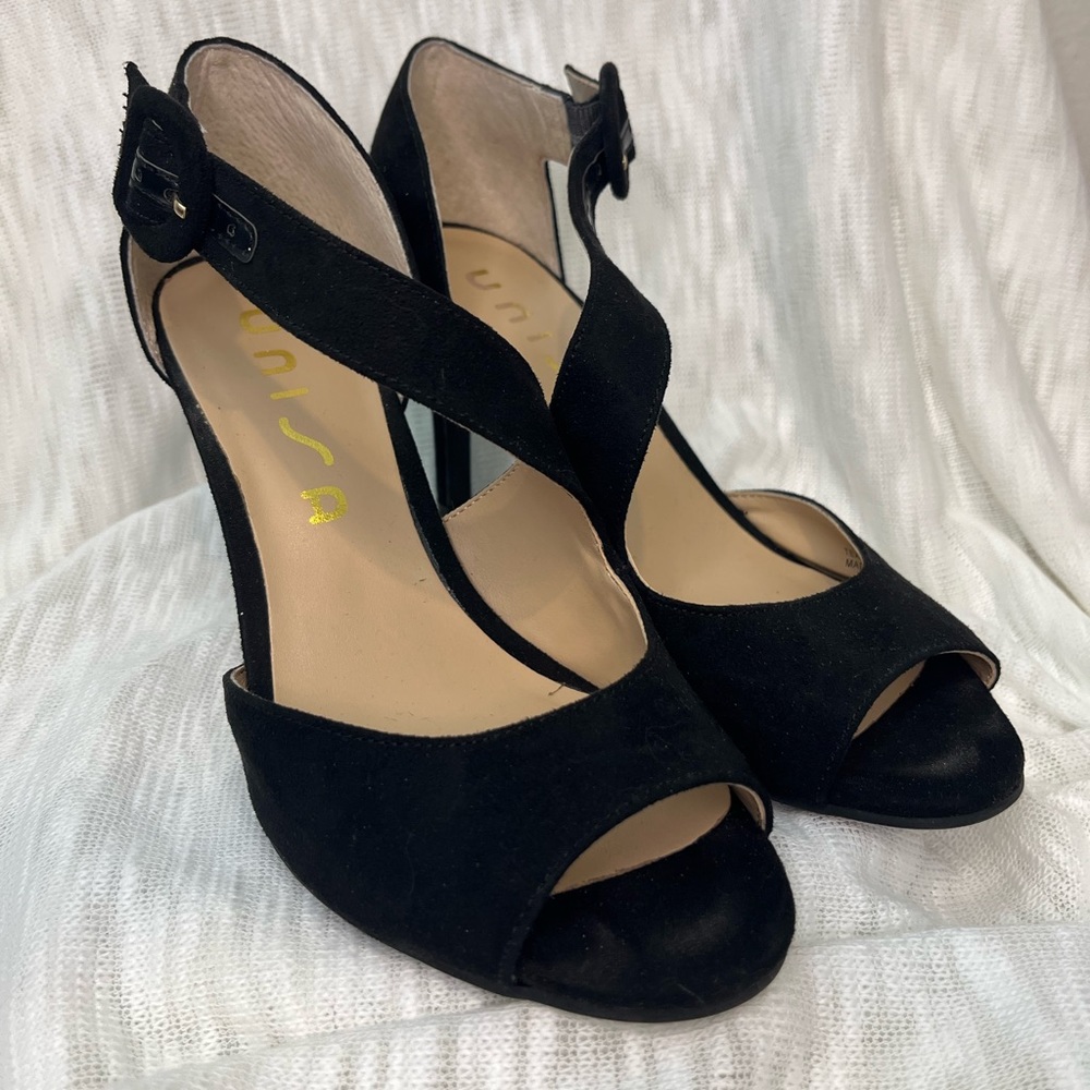 Black Suede Heels